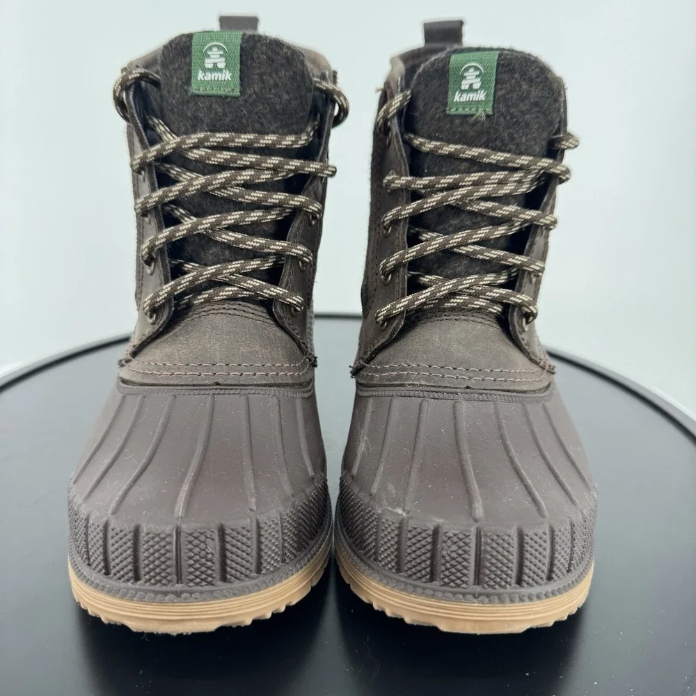 Kamik‎ Women's Sz 5 Sienna 3 Mid Waterproof Winter Boot Brown NWOB